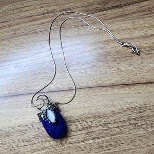 Goddess gem stone necklace